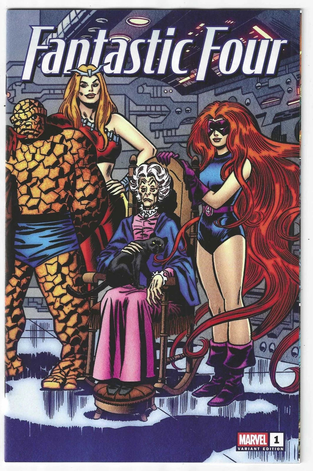 洋書 Fantastic Four #1 1:50 Fantastic Four #1 - 1 in 50 John Buscema Remastered Variant