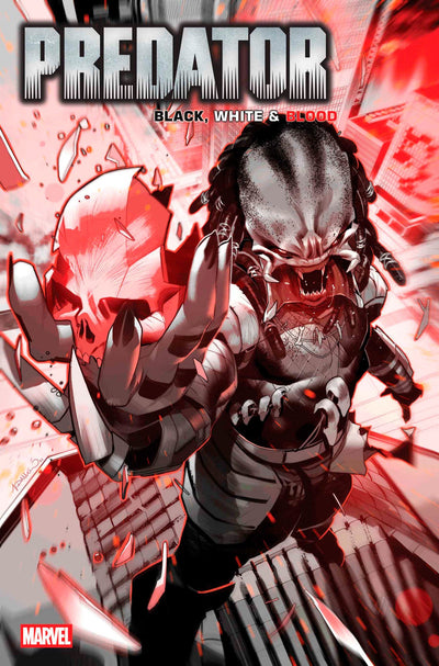 PREDATOR BLACK WHITE & BLOOD