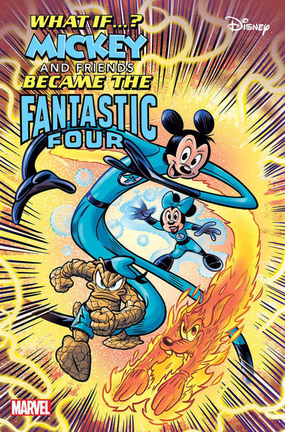 WHAT IF MICKEY & FRIENDS BECAME FANTASTIC FOUR