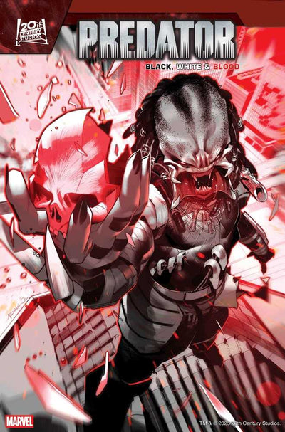 PREDATOR BLACK WHITE & BLOOD