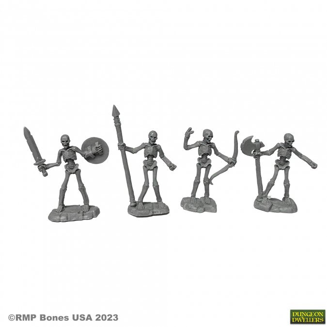 Dungeon Dwellers Bones Skeleton Warriors (4)