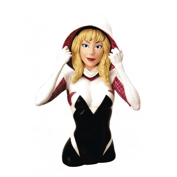 Spider-Gwen Unmasked PX Bust Bank