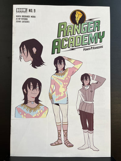 Ranger Academy #9 Cover B Character Design Variant Mi-Gyeong (damaged)