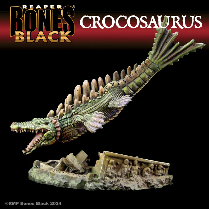 Bones Black Crocosaurus Deluxe Boxed Set