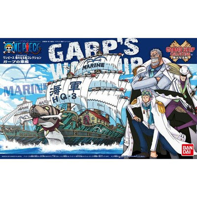 One Piece Grand Ship Collection Model Kit - #008 Garp's Marine Ship