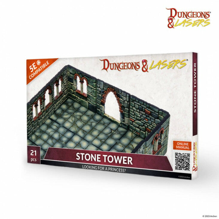 Dungeons & Lasers Expansion Set - Stone Tower
