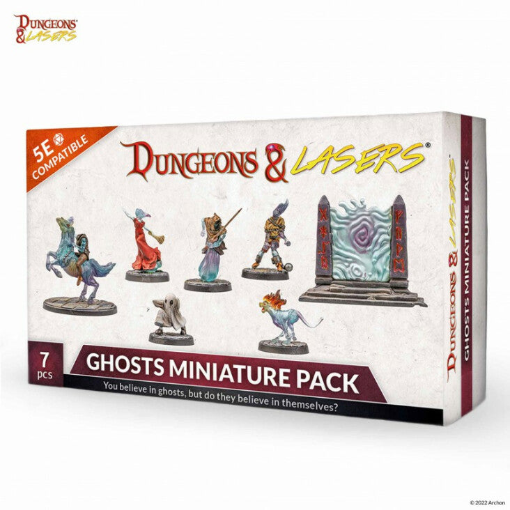 Dungeons & Lasers Miniatures - Ghosts Miniature Pack