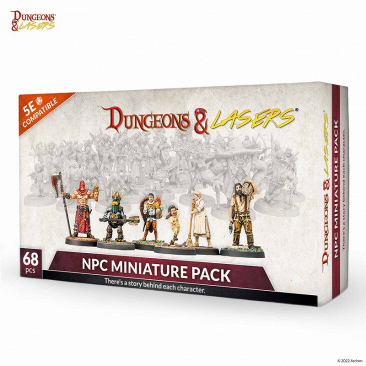 Dungeons & Lasers Miniatures - NPC Miniature Pack