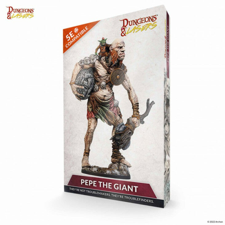 Dungeons & Lasers Miniatures - Pepe The Giant