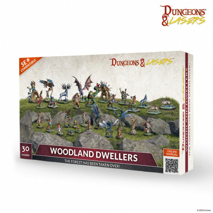 Dungeons & Lasers Miniatures - Woodland Dwellers