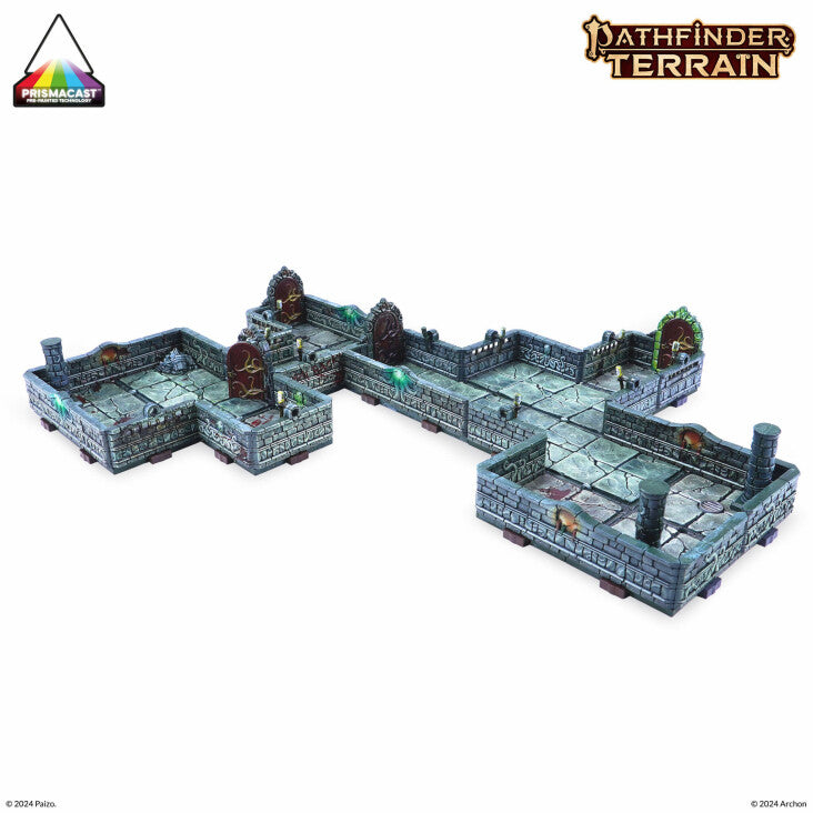 Dungeons & Lasers PrismaCast Prepainted - Pathfinder Terrain Abomination Vaults