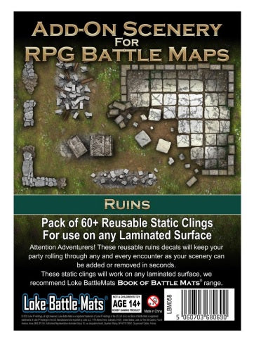 Add On Scenery For RPG Maps Ruins