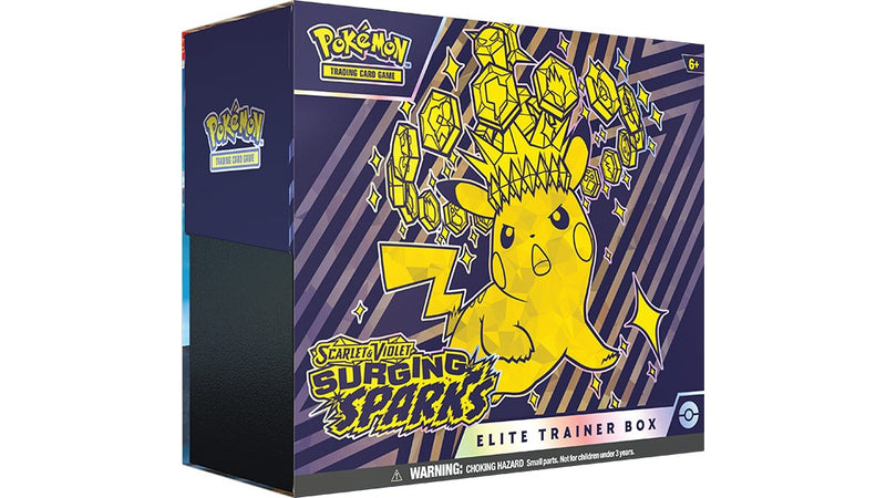 Pokemon Scarlet & Violet - Surging Sparks Elite Trainer Box