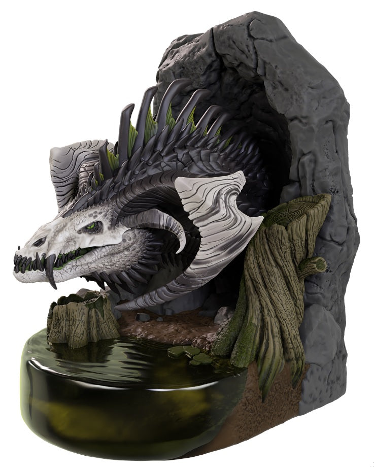 Dungeons & Dragons Bookends - Black Dragon