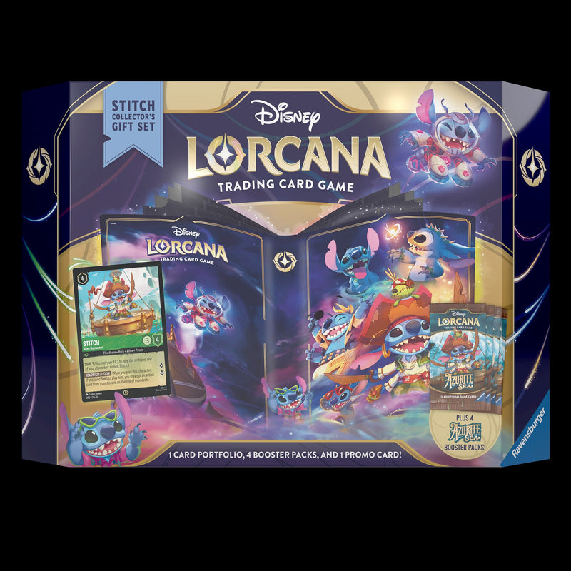 Disney Lorcana Azurite Sea - Collector`s Gift Set Stitch