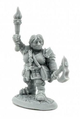 Bones Legends Hargret Ironthumb, Dwarf Heroine