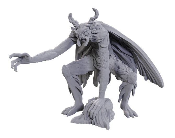 WizKids Deep Cuts Unpainted Miniatures Mothman
