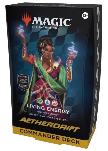 Magic the Gathering Aetherdrift Commander Deck