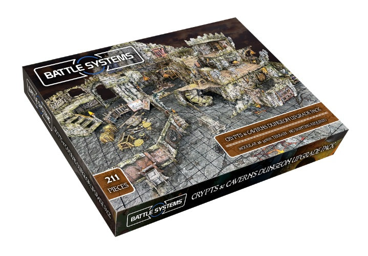 Battle Systems Fantasy Dungeon - Crypts and Caverns Dungeon Upgrade Pack