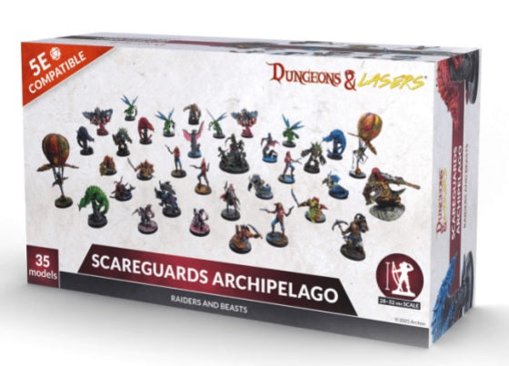 Dungeons & Lasers Raiders and Beasts of the Scareguards Archipelago