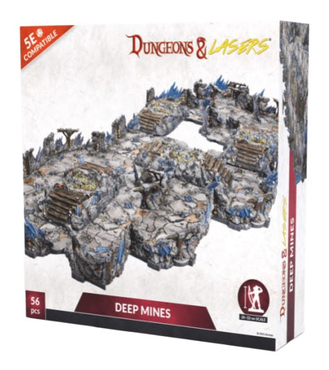 Dungeons & Lasers Caves Series - Deep Mines Terrain