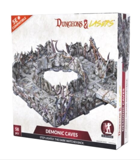 Dungeons & Lasers Caves Series - Demonic Caves Terrain