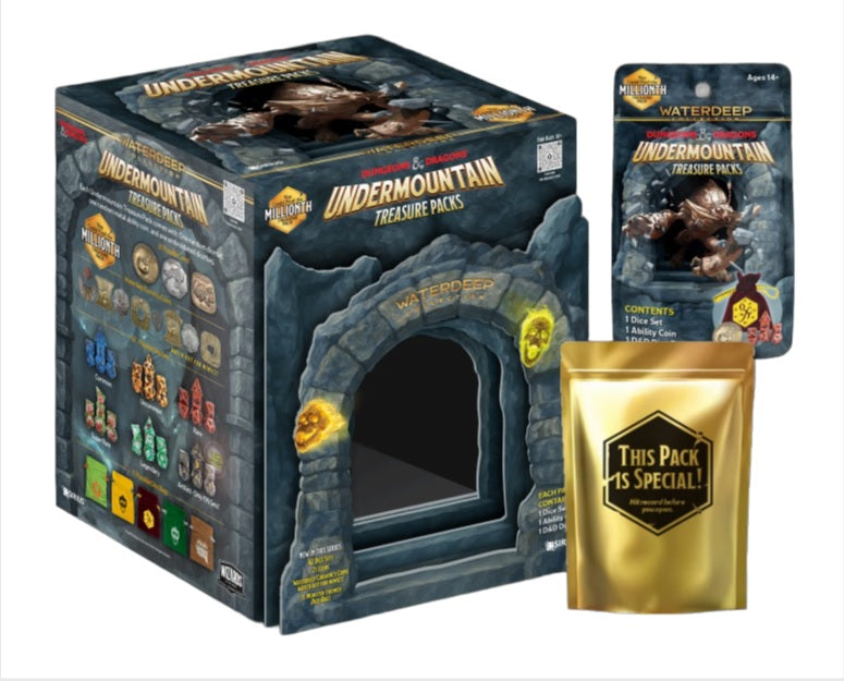 Dungeons & Dragons Undermountain Treasure Blind Box Pack