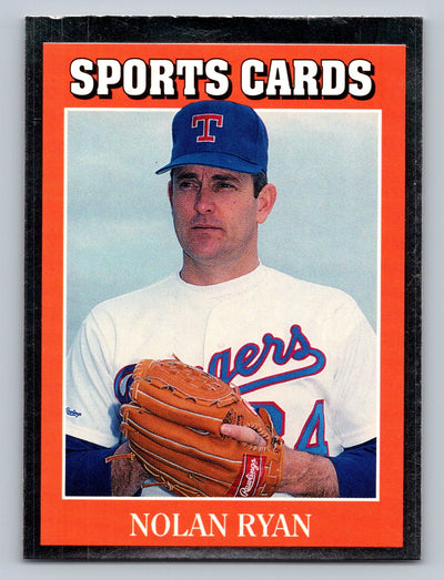 1991 Allan Kaye's Sports Cards News Magazine - #1 Nolan Ryan