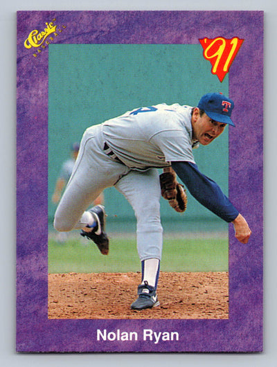 1991 Classic #196 Nolan Ryan