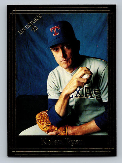 1992 Investor's Journal #41 Nolan Ryan Colors Foil