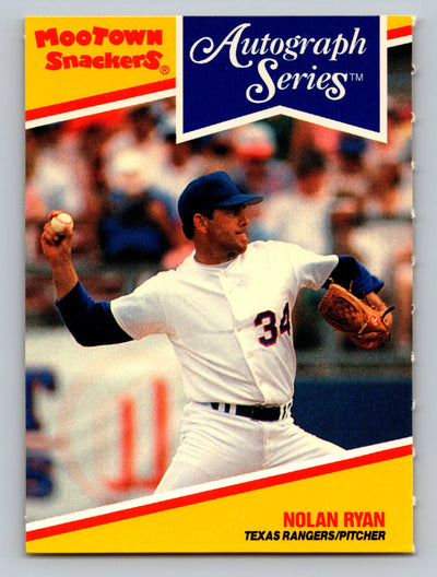 1992 MooTown Snackers #20 Nolan Ryan