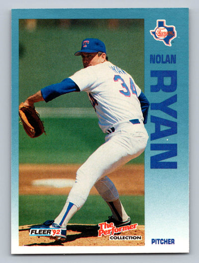 1992 Fleer 7-Eleven/Citgo The Performer #1 Nolan Ryan