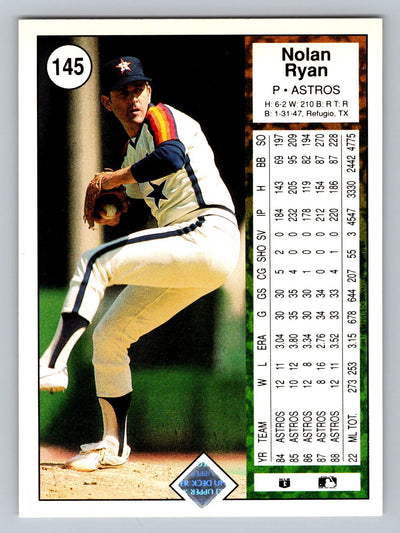 1989 Upper Deck #145 Nolan Ryan