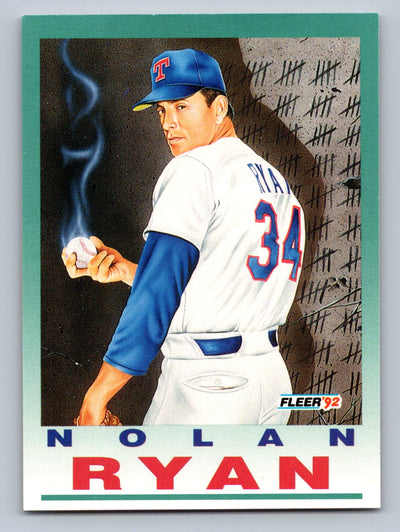 1992 Fleer #710 Nolan Ryan