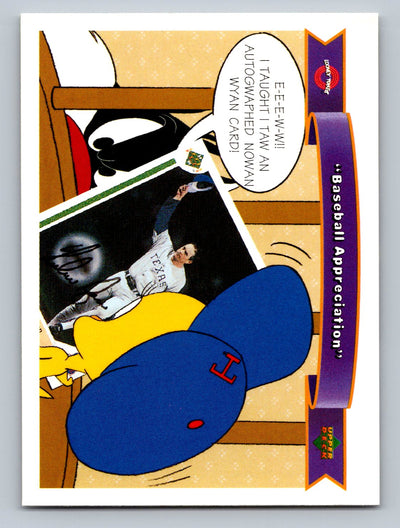 1991 Upper Deck Comic Ball 2 #160 Baseball Appreciation Nolan Ryan