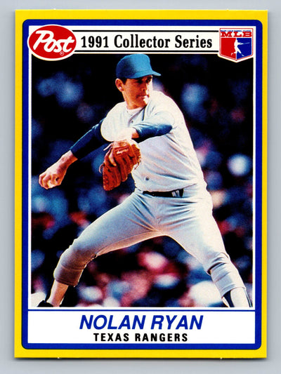 1991 Post Cereal #17 Nolan Ryan