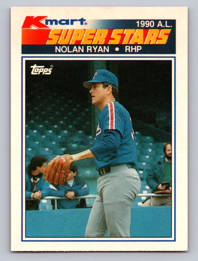 1990 Topps Kmart Super Stars #25 Nolan Ryan