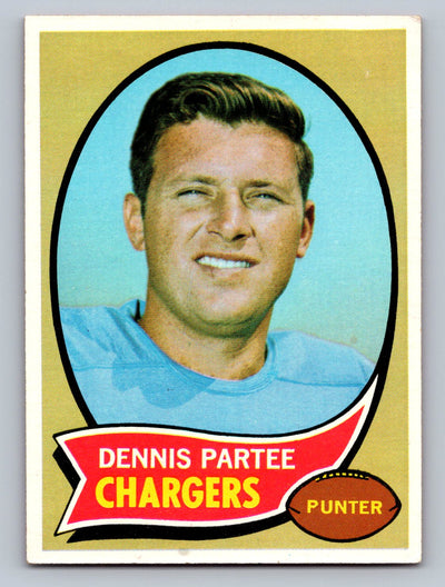 1970 Topps #185 Dennis Partee