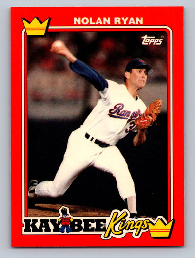 1990 Topps Kay-Bee Kings of Baseball #28 Nolan Ryan