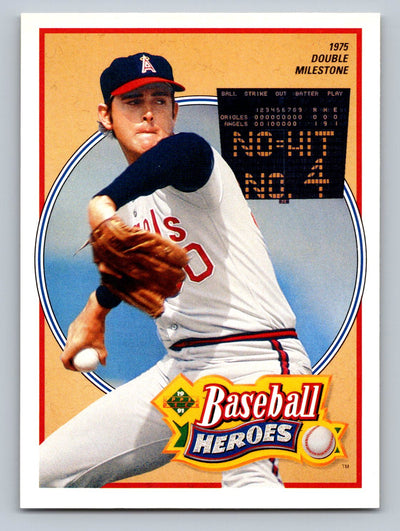 1991 Upper Deck #12 Nolan Ryan Baseball Heroes: Nolan Ryan