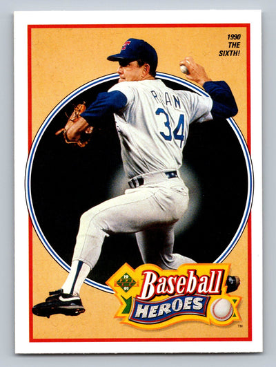 1991 Upper Deck #16 Nolan Ryan Baseball Heroes: Nolan Ryan