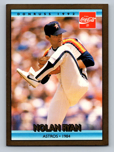 1992 Donruss Coca-Cola Nolan Ryan #18 Nolan Ryan