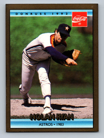 1992 Donruss Coca-Cola Nolan Ryan #17 Nolan Ryan