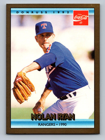 1992 Donruss Coca-Cola Nolan Ryan #24 Nolan Ryan