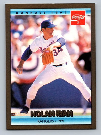 1992 Donruss Coca-Cola Nolan Ryan #25 Nolan Ryan