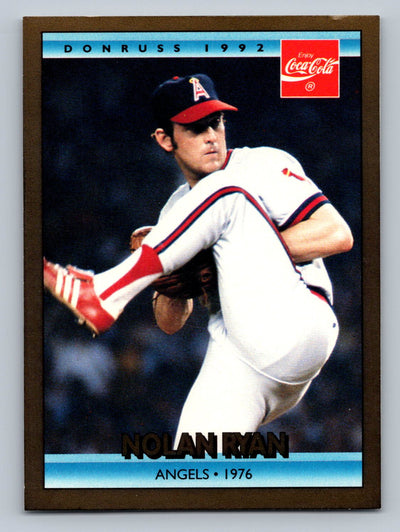 1992 Donruss Coca-Cola Nolan Ryan #10 Nolan Ryan