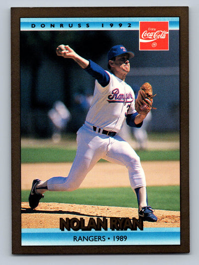 1992 Donruss Coca-Cola Nolan Ryan #23 Nolan Ryan