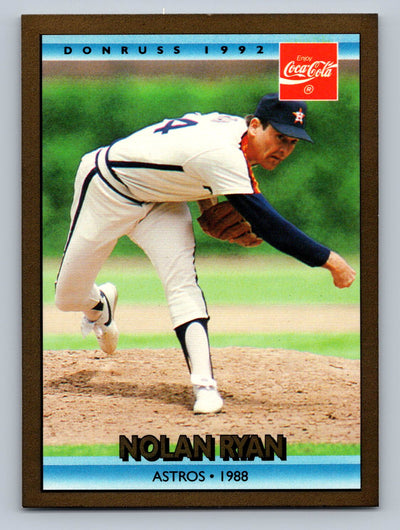 1992 Donruss Coca-Cola Nolan Ryan #22 Nolan Ryan