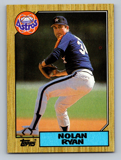 1987 Topps #757 Nolan Ryan