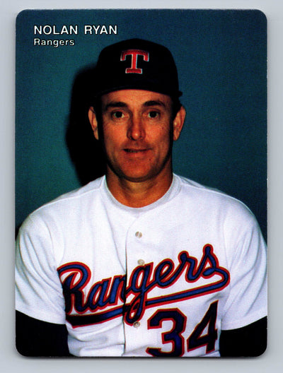 1992 Mother's Cookies Texas Rangers #2 Nolan Ryan